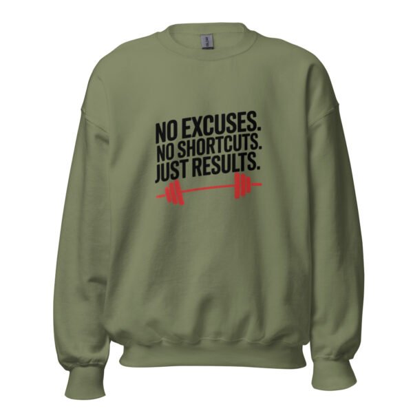 No Excuses Gym Sweatshirt