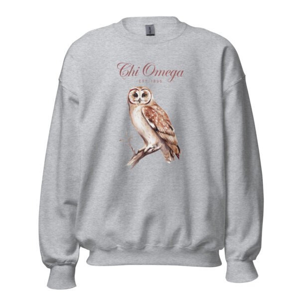 Chi Omega Wisdom & Strength Sweatshirt - Image 6