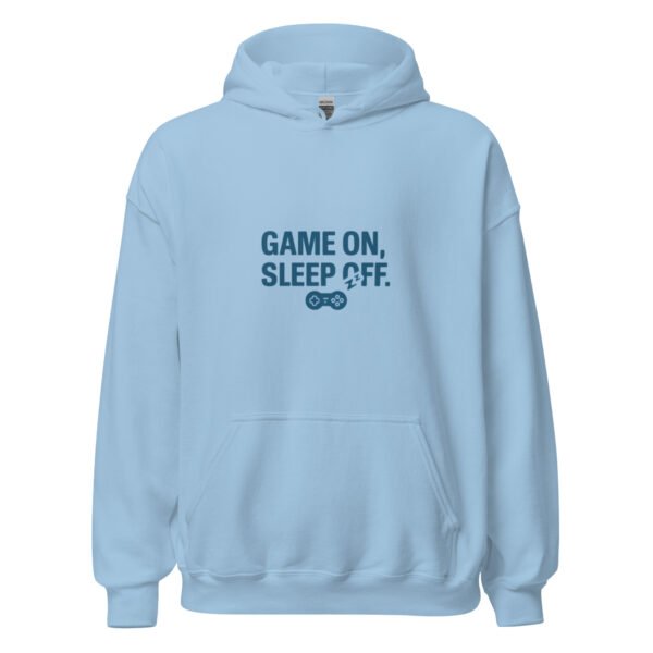 Game On, Sleep Off Gamer Hoodie - Image 2