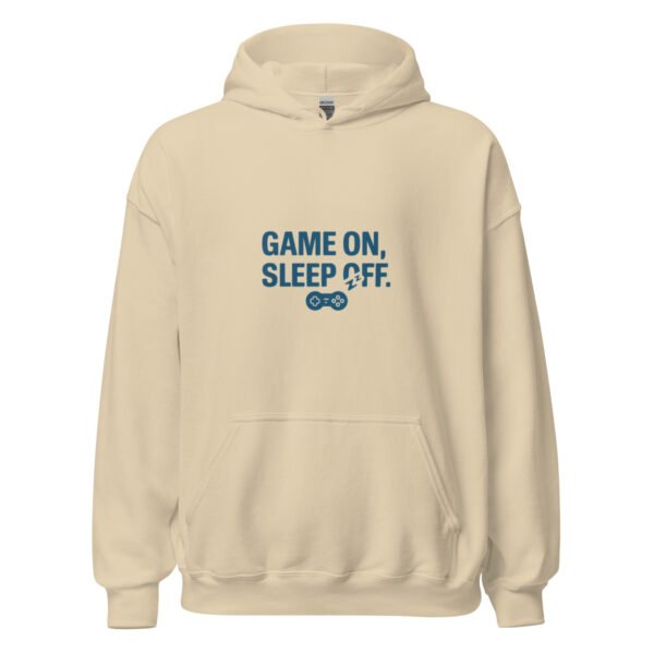 Game On, Sleep Off Gamer Hoodie - Image 3