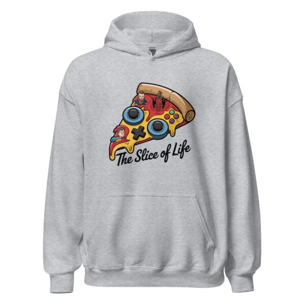 Pizza Console Gamer Hoodie - Image 2