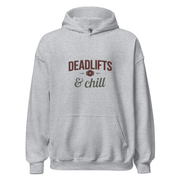 Deadlifts & Chill Gym Hoodie - Image 4