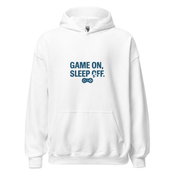 Game On, Sleep Off Gamer Hoodie - Image 5