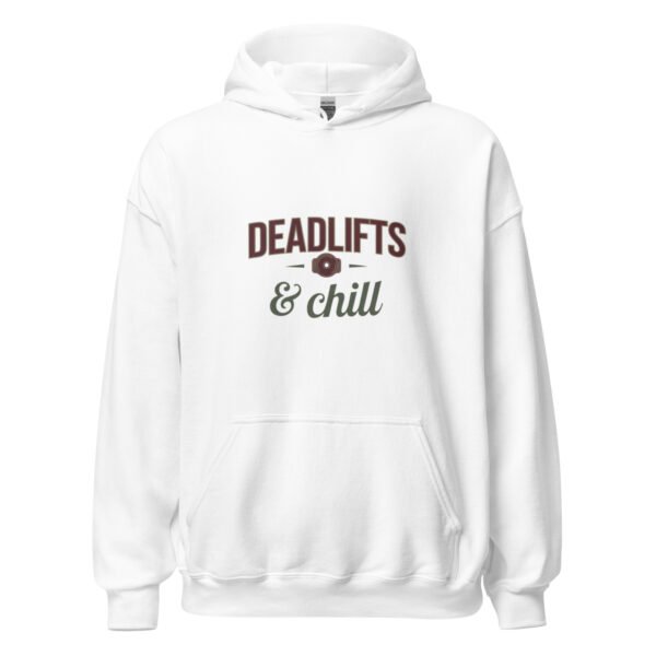 Deadlifts & Chill Gym Hoodie - Image 5